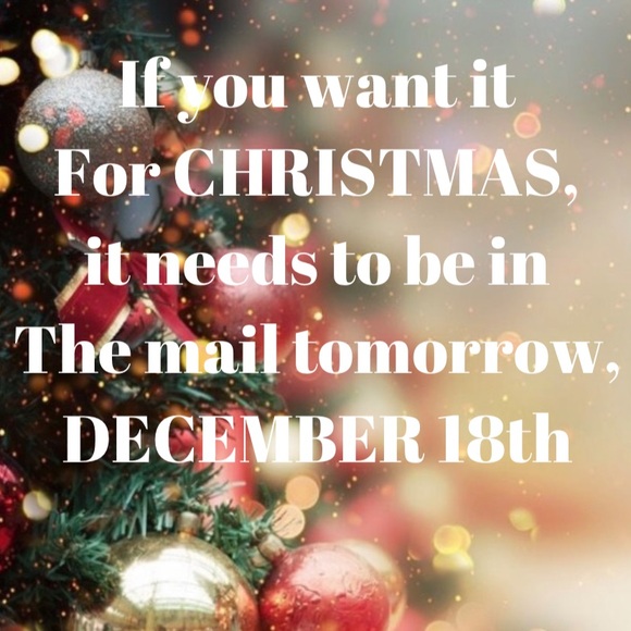 🎁🎄 ORDER NOW IF YOU NEED FOR CHRISTMAS 🎄🎁